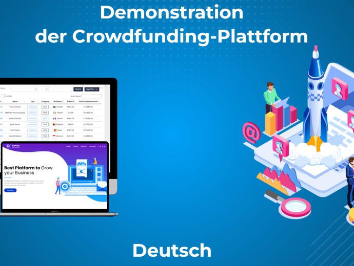 Demo der Crowdfunding-Plattform