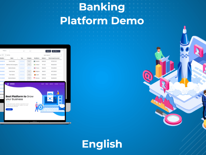 Demo banki platform