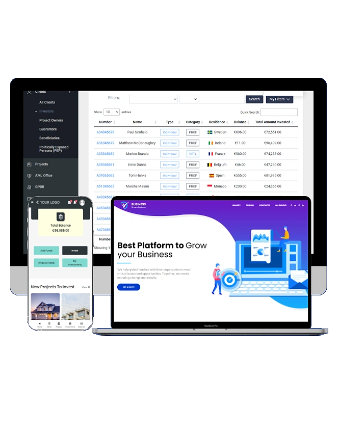 FinMV - White Label financial software for professionals - Online Investment Platform Builder for Fintech